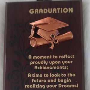Graduation Wood plaque